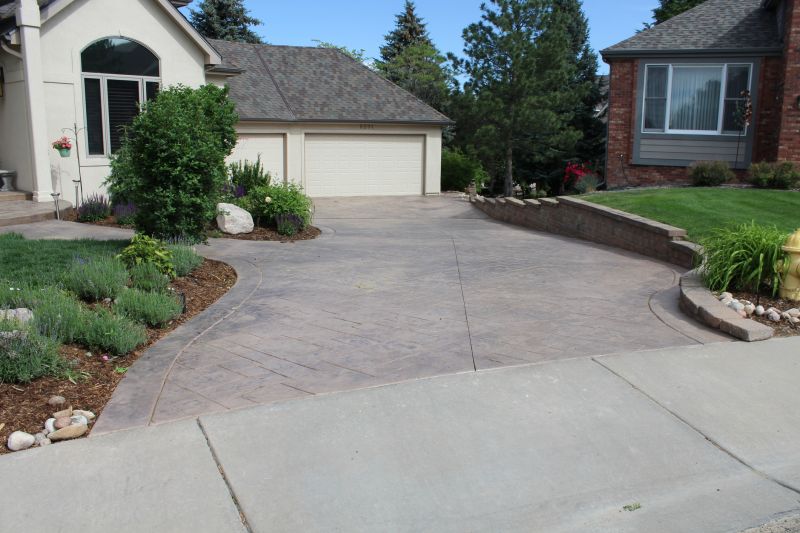 Concrete Driveway Stamping