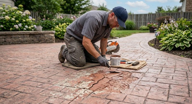 Decorative Concrete Repair in San Jose, CA