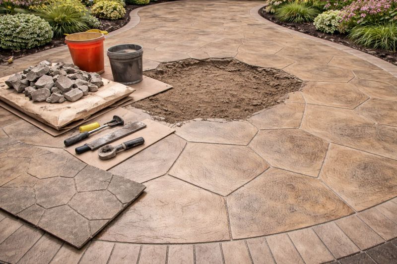 Decorative Concrete Repair in Marietta, GA